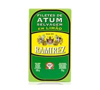 Ramirez - Filets de Thon sauvage au citron / Produit Gourmet du Portugal - 5 x 120 gr Pack