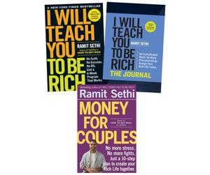 Ramit Sethi Bestselling 3-Book Collection Set - Proven Financial Strategies for Life and Love - I Will Teach You to Be Rich, The Journal, Money for Couples