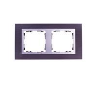 Ramka double horizontale Simon 82 82927-63 ardoise