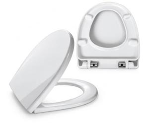 RAMM Abattant WC compatible avec Allia Paris Exclusive, Duroplast antibactérien, fermeture douce Soft Close
