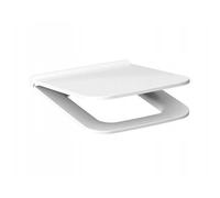 Ramm Abattant WC pour Cersanit Como avec système d'abaissement automatique Blanc