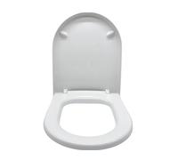 Ramm Siège de toilette compatible avec Villeroy & Boch Subway 3.0, siège de toilette en Duroplast antibactérien, couvercle de toilette avec système d'abaissement automatique Soft Close