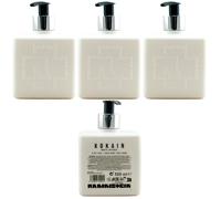 Rammstein Blanc Intense 4in1 Gel Douche 3 X 500ml Corps - Visage - Cheveux -