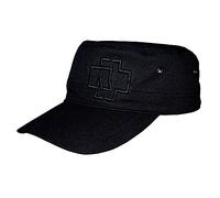 Rammstein Casquette de l'armée Army Cap Noir Schwarz, produit officiel du groupe