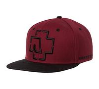 Rammstein casquette Snapback Cap "Logo" bordeaux, produit officiel du groupe