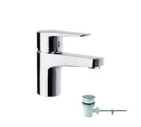 Ramon Soler - Mitigeur lavabo avec vidage ABS Titanium - RAMMI180102VA9065