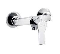 Ramon Soler Robinet de douche monocommande avec pommeau flexible ou support Titanium