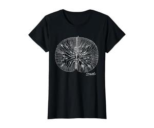 Ramon y Cajal Neurone cérébral T-Shirt Graphique avec Valeur
