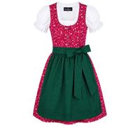 Ramona Lippert Dirndl Mariella rouge pour enfant avec chemisier - 3 pièces