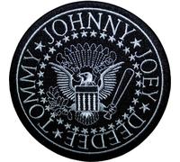 Ramones - Ecusson à repasser "Presidential Seal Black" RO13810 (Taille unique) (Noir)