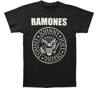 Ramones - "Hey Ho" T-shirt unie homme/femme RO1189 (XL) (Noir)
