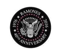 Ramones Patch 40th Anniversary 9 x 9 cm