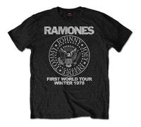 Ramones - Ramones First World Tour 1978 T Shirt Size XXL