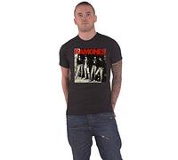 Ramones Rocket to Russia T-Shirt à Manches Courtes pour Homme, Noir, M