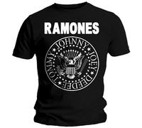 Ramones T-shirt Presidential Seal Unisex Black 2XL