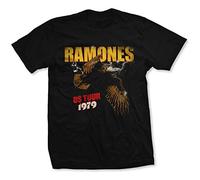 Ramones - T-Shirt # M Unisex Black # Tour 1979 [Import]