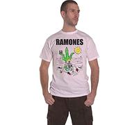 Ramones - T-Shirt # M White Unisex # Loco Live [Import]
