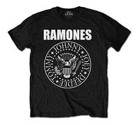 Ramones - T-Shirt # S Black Unisex # Presidential Seal