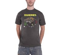 Rock Off Trade T-shirt unisexe Ramones Road to Ruin Logo officiel Gris Taille S