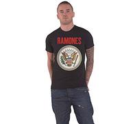 Ramones - T-Shirt # XL Unisex Black # Full Colour Seal [Import]