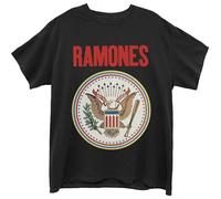 Ramones - T-Shirt # XL Unisex Black # Full Colour Seal [Import]