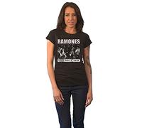 Ramones - T-Shirt # XXL Black Femmina # CBGB 1978 [Import]