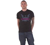 Ramones - T-Shirt # XXL Unisex Black # Purple Eagle [Import]