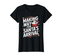 Ramoneur de Noël Père Noël T-Shirt Graphique avec Valeur