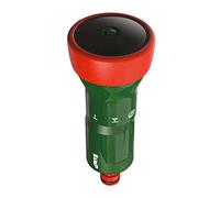 RAMP Douchette de jardin avec 3 fonctions d'arrosage - cône, brume, jet, douche de jardin pour l'arrosage, le nettoyage, pistolet avec motif floral, tuyau d'arrosage robuste, buse de tuyau d'arrosage.
