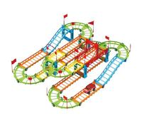 Ramp Track Playset - Race Car Toy for | PP with Electronic Components, Interactive Indoor Activity Set, Battery Powered Racing Game for Boys, Age 3 Plus, Home, Holiday Fun