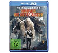 Rampage : Big Meets Bigger – Dwayne Johnson et Naomie Harris – Blu-ray 3D