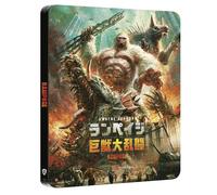 Rampage – Hors de contrôle – Blu-ray 4K Ultra HD + Blu-ray – SteelBook japonais