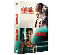 Rampage – Hors de contrôle + Tomb Raider – Coffret DVD – Warner Bros.