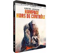 Rampage – Hors de contrôle – 4K Ultra HD Blu-ray – Ultimate Edition – SteelBook – Warner Bros.