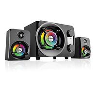 Rampage RMS-G8 SEG-66337 Ensemble d'enceintes Bluetooth 2.1 LED Regenboog Verlichting