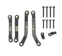 RampCrab Lot de 4 maillons haute dégagement pour pêne dormant SCX24 et GX 470, maillons en laiton, uniquement avant, 4 pièces, noir