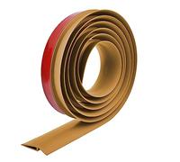 Rampe 3M Profilé de transition autocollant, profilé de compensation de hauteur, baguette de recouvrement, profilé d'ajustement, rail de porte, rail de transition, tapis de porte, tapis de sol, marron