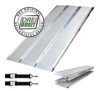 Rampe d’accès 2 volets TRUTZHOLM Aluminium, Dreibreit, 175 cm, 1650 kg