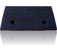 Rampe d'accès 50x27x7 cm | Rampe de trottoir | Cale d'accès | Rampe pour fauteuil roulant | Rampe de seuil pour moto, voiture, fauteuil roulant, remorque, brouette | Aide à l'accès - Rampe en plastiqu