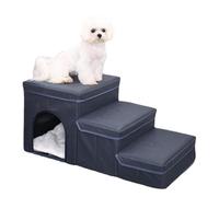 Rampe d'accès au lit pour Chien - Échelle Amovible pour Animal | Marchepied pour Chat,pour Petits, Moyens, Grands Chiens, Chats âgés, Chiots, canapé,