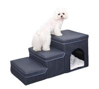 Rampe d'accès au lit pour Chien,Rampe Amovible antidérapant pour Animaux avec Coffre de Rangement,Marchepied pour Chat | pour Petits, Moyens, Grands Chiens, Chats âgés, Chiots, canapé,
