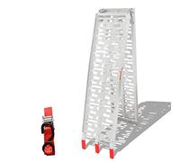 Rampe d'accès PLiante ANSOBEA 340kg Aluminium Antidérapante, jusqu'à 340kg par pièce, 226 x 30.5x5.5cm