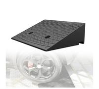 Rampe d'allée à marchepied pour Voitures Basses, sécurité et caractéristiques antidérapantes Noir 50 * 50 * 11CM