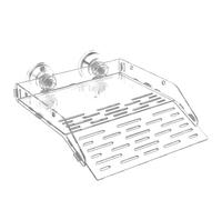 Rampe d'anguille pour tortue - Rampe d'escalade polyvalente en acrylique | pour reptiles d'aquarium, facile à , deux styles | Lézards, grenouilles, bernards, réservoirs, propriétaires d'animau