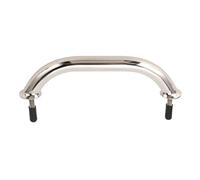 Rampe de Bateau en Acier Inoxydable 316, Barre d'appui polie Brillante, poignée de sécurité Haute stabilité pour Yacht, Camping-Car, Marine, 8 Pouces