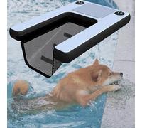Rampe de bateau pliable pour chien - Échelle flottante robuste avec coussinet antidérapant en EVA pour un accès sûr à la piscine, au bateau, au lac et à la mer