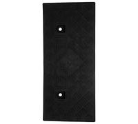 Rampe de Bordure en Plastique Rampe de Pente Durable pour Les Fournitures de Quai de Chargement D'allée de Véhicule, épaisseur de 5 Cm pour Les Garages Domestiques, en Plastique PP (Black)