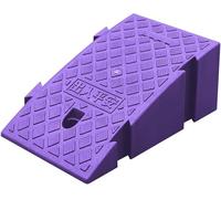 Rampe De Bordure, Rampes De Trottoir Légères, Rampe De Seuil Portable 16cm / 6,2 « - 19 Cm / 7,4 » De Haut Rampes De Trottoir D’allée, Rampe D’allée Ra, Purple, H:19cm/7.5"