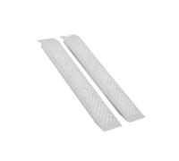 VEVOR Rampe de Chargement en Aluminium 2PCs 120 x 21,5 cm, Rampe d’Accès avec Capacité de Charge 399,2 kg, Léger et Portable, pour Moto/Moto Tout-Terrain/Remorque/VTT/UTV/Tracteur/Tondeuse à Gazon