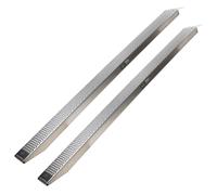 Rampe De Chargement En Aluminium 250Cm Jusqu'à 1000Kg - 2 Pièces